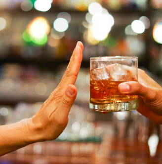 alcohol on the military diet