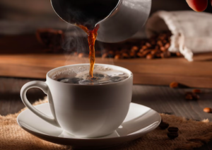 a cup of coffee on the Military diet