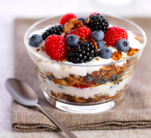 yogurt parfait military diet