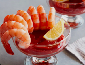 shrimp cocktail on the military diet