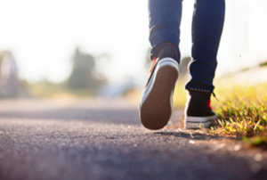 woman walking on the Military Diet